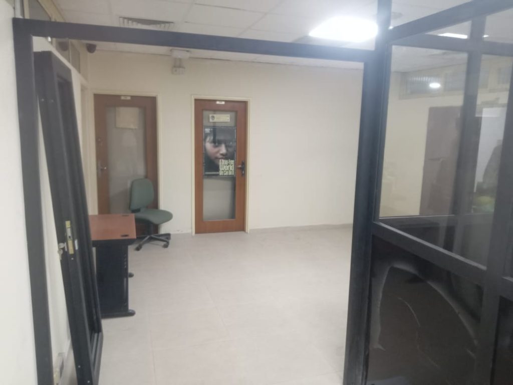 Aluminium Partition @ ECOWAS Server Room
